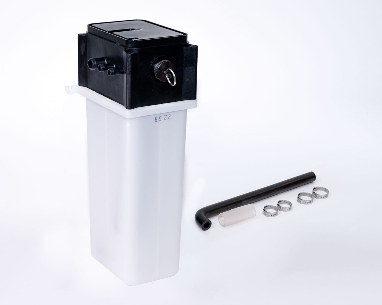 Lift table spare part - Oil reservoir plastic standing 4L