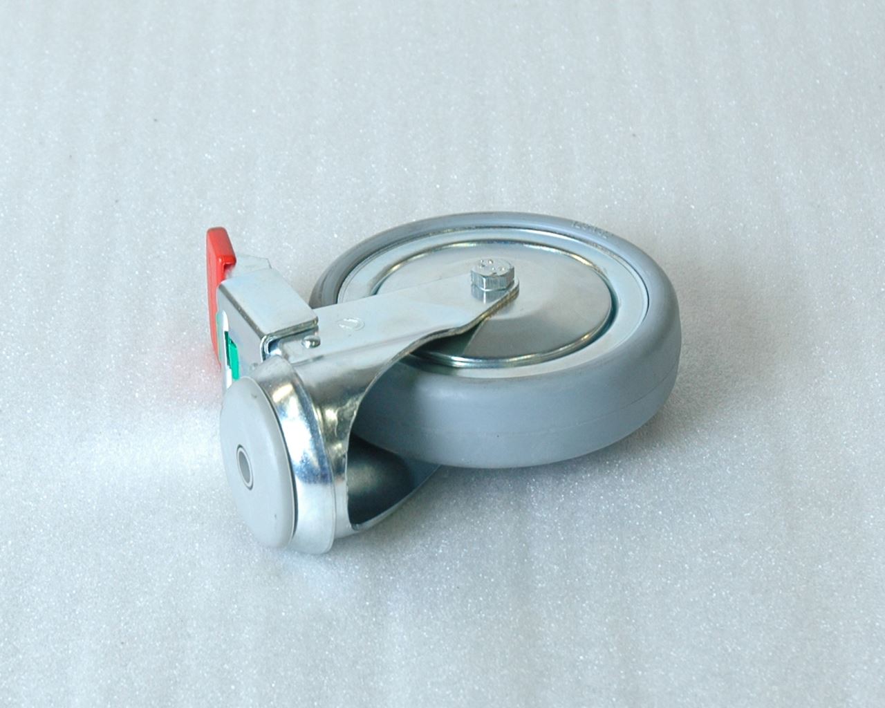 Lift table spare part - Castor, swivel, brake Ø125