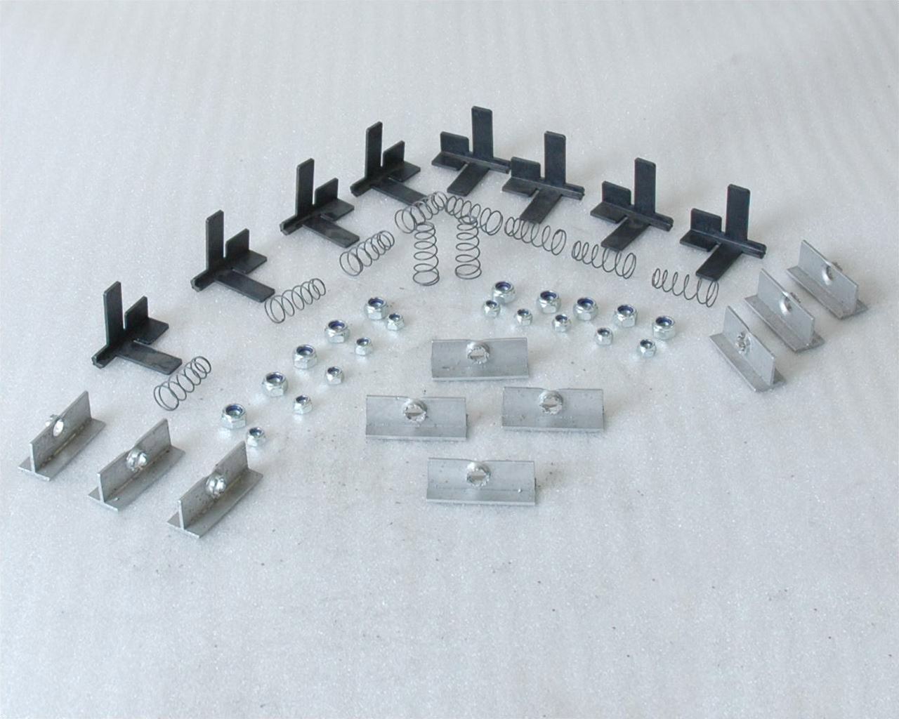 Lift table spare part - Mounting kit, Protection frame H=50