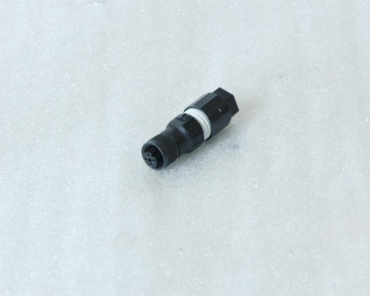 Lift table spare part - Plug M12F 4p, female