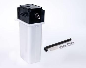 Lift table spare part - Oil reservoir plastic standing 4L