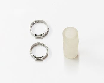 Lift table spare part - Hydraulic hose, plastic reservoir