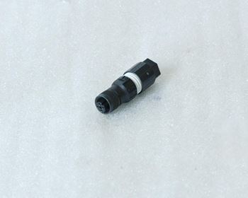 Lift table spare part - Plug M12F 4p, female